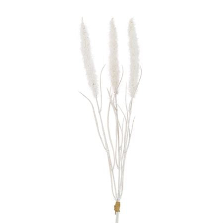 Artifical Dried Effect Bunny Tails White (PACK OF 2)