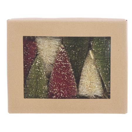 Bristle Tree Set 12cm X7