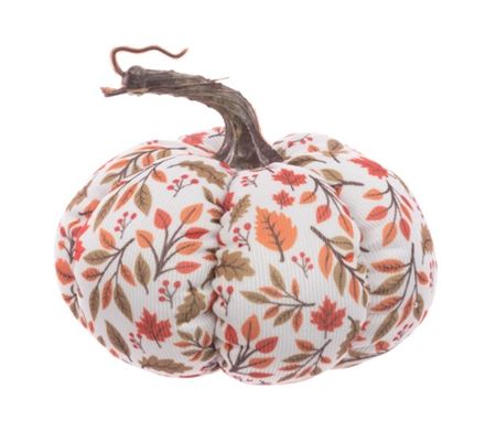 Autumn Maple Leaf Pumpkin 14cm