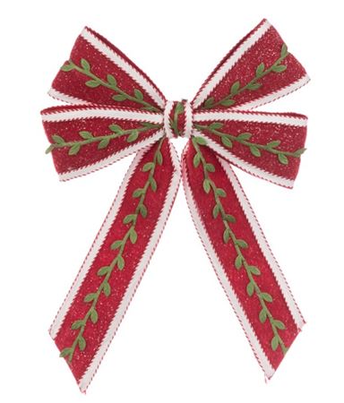Clip Large Bow Leaves 40cm