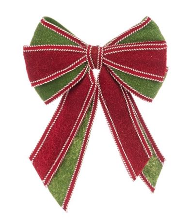 Bow Clip Large Glitter 40cm