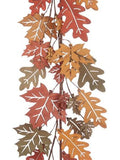 Wooden Maple & Oak Garland 180cm
