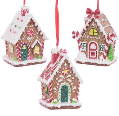 Resin Gingerbread House 9cm (Any 1)