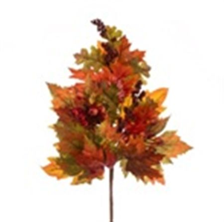 Autumn Maple Leaf Spray 61cm