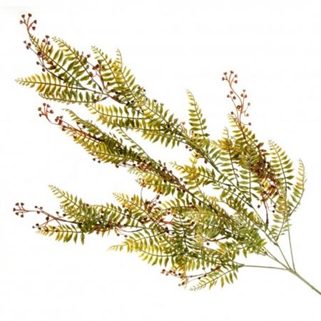 Artificial Fern Trail Green Yellow