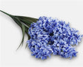 Artificial Hyacinth Blue X7 65cm