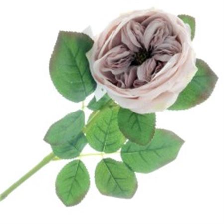 Artificial Garden Rose Antique Mauve (PACK OF 2)