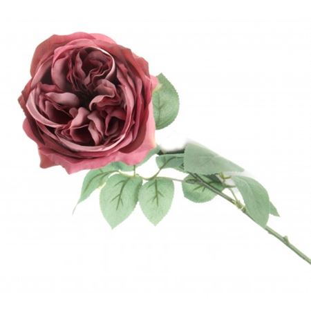Artificial Garden Rose Dusty Rose (PACK OF 2)