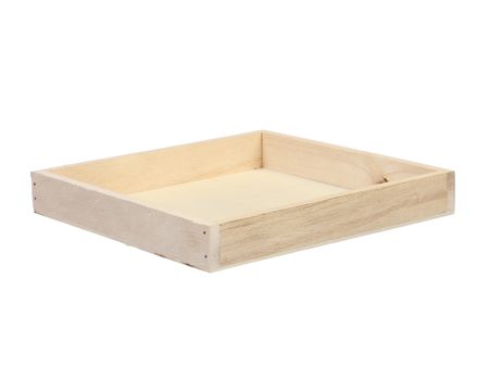 Wooden Tray Square 20x3cm  (PACK OF 3)