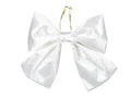 Bow Fabric 22x19cm White