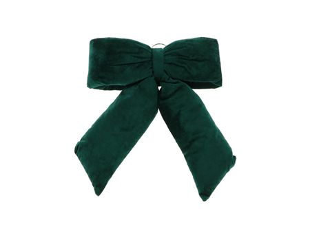 Bow Cushioned Grace Green 39x31cm