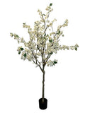 Artificial Blossom Tree White 165cm