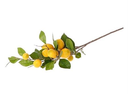 Artificial Branch Lemon 90cm