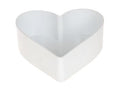 Planter Bowl Heart Melam White 15cm (PACK OF 2)