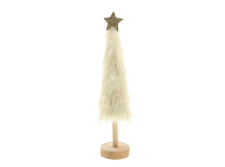 Tree Espen Cream 33x7cm