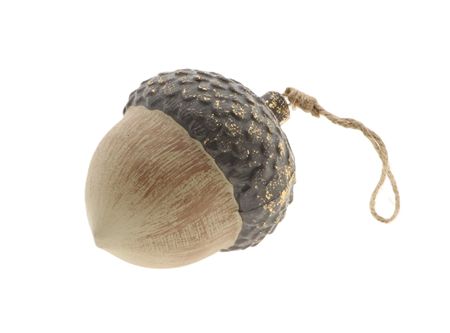 Hanger Acorn Carpa Brown 11x8cm