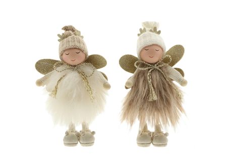 Angel Furry 15cm Cream