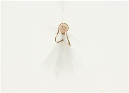 Hanging Fairy Elza White 27cm