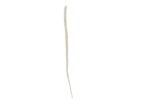 Hanger Icicle Glitter White 80cm