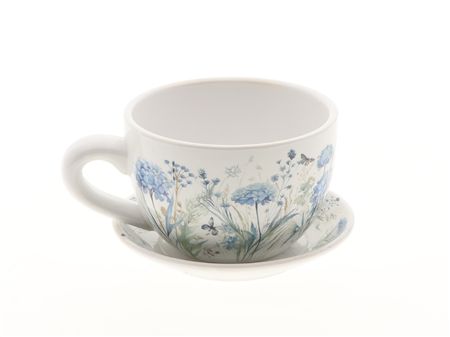 Pot Cup & Saucer Florin 19cm