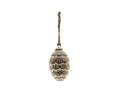 Hanging Acorn Actia Round 8x6cm