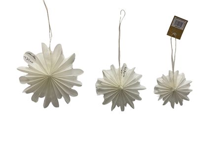 Hanging Flower Foldy 3 Set 10x13x16cm