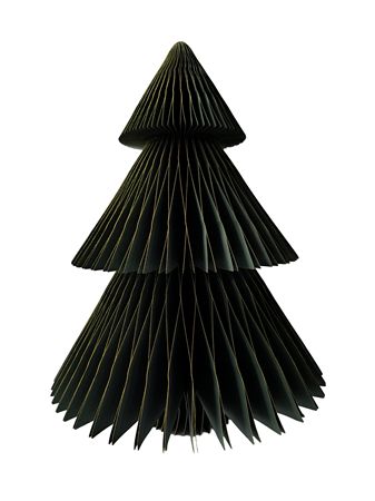 Paper Tree Green and Gold 50x37cm