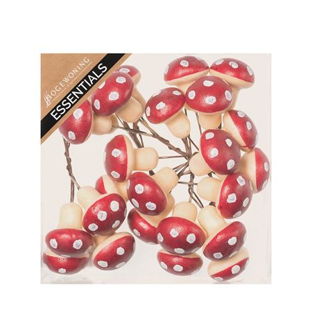 Mushrooms On Wire 4cm X24