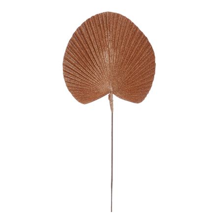 Fan Palm Glitter Copper  (PACK OF 3)