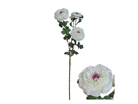 Artificial Ranunculus White 85cm