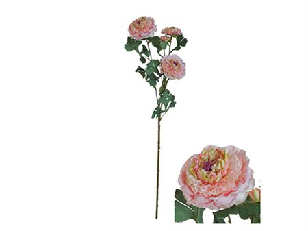 Artificial Ranunculus Light Pink 85cm