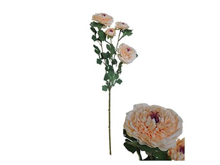 Artificial Ranunculus Salmon 85cm