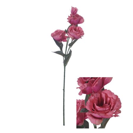 Artificial Lisianthus Rose Pink 70cm (PACK OF 2)