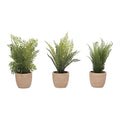 Artificial Fern In Pot Assorted 37cm (PACK OF 1)