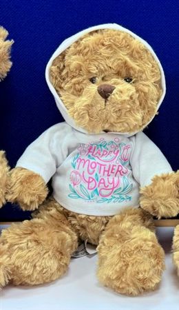 Soft Toy Hoody Happy Mothers Day 25cm