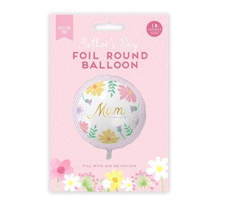 Balloon Mothers Day 18 Inch Amazing Mum (PACK OF 5)