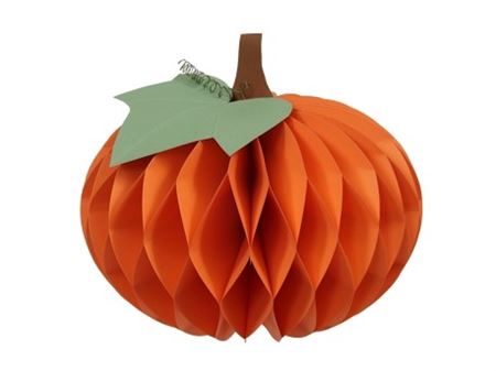 Paper Pumpkin Orange 30x26cm