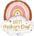 Balloon 35 Inch Mothers Rainbow Boho (PACK OF 2)