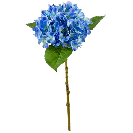 Artificial Hydrangea Blue 48cm (PACK OF 2)