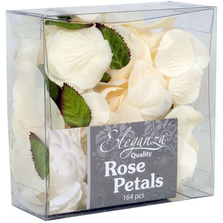 Artificial Rose Petals Cream X164 (PACK OF 2)