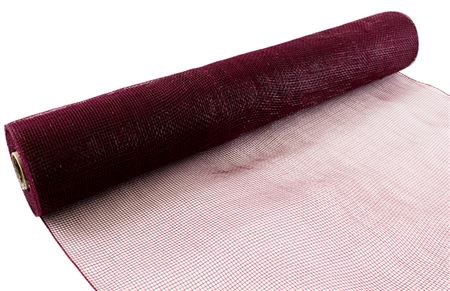 Deco Mesh Burgundy