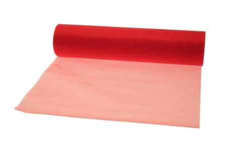 Organza Roll Red