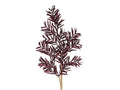 Branch Glitter Dark Red 75cm