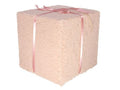 Hanging Gift Box Fluff Pink 30cm X1