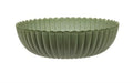 Plastic Bowl Green 30x9cm (pack of 2)