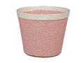 Paper Flowerpot Pink 15.5cm (PACK OF 2)