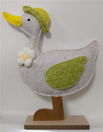 Felt Goose Standing Green (PACK OF 2)
