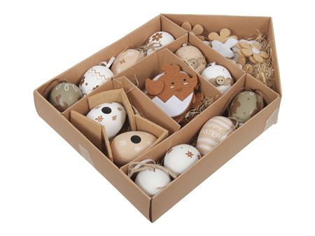 Deco Easter Mix Natural X40