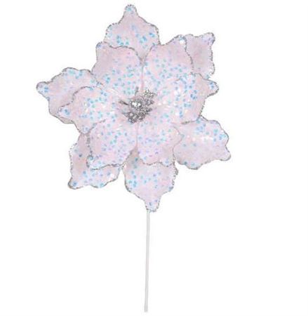 Poinsettia Pink Iridescent 39cm