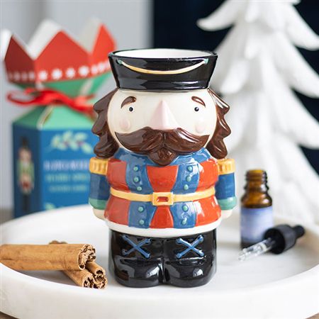 Nutcracker Wax Burner 15x10cm
